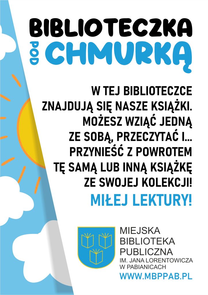BIBLIOTEKA POD CHMURKĄ PARK SŁOWACKIEGO ORAZ MOSIR PABIANICE