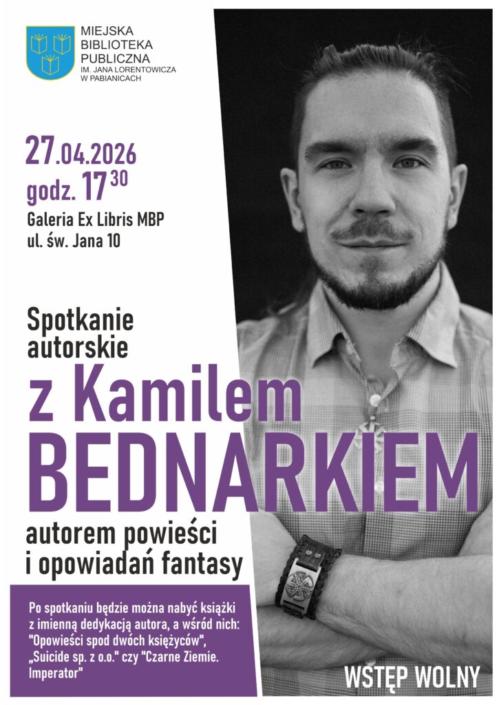 spotkanie z Kamilem Bednarkiem