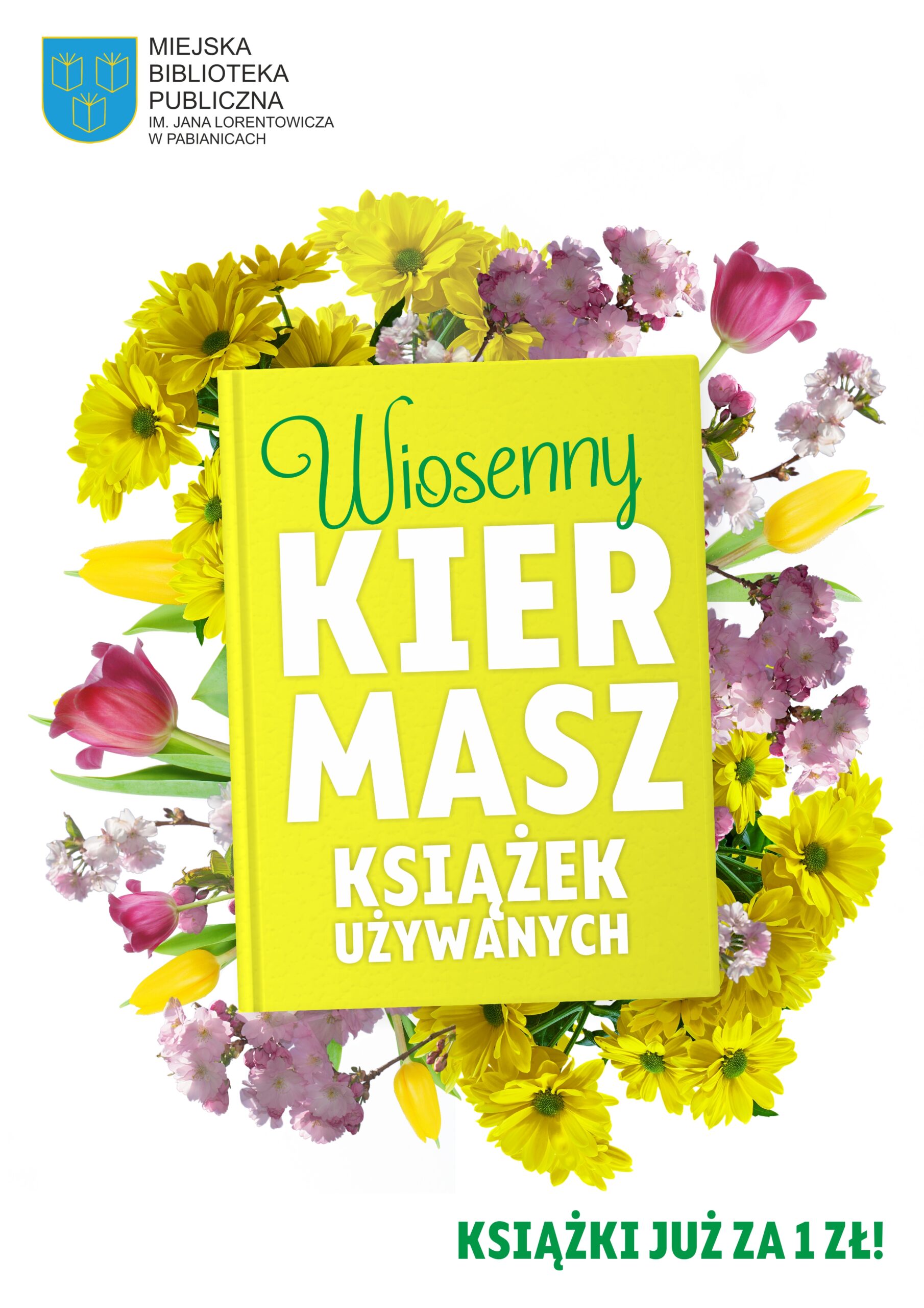 Wiosenny kiermasz książek używanych. Książki już za 1 zł.